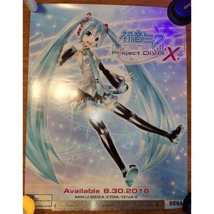 Hatsune Miku Project Diva X poster